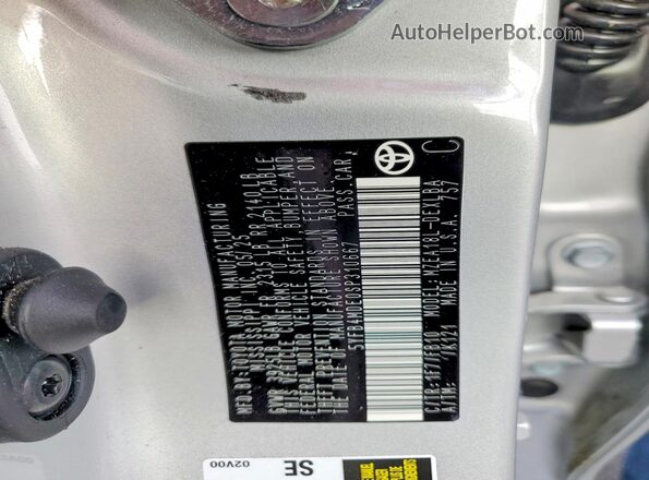 5YFB4MDE0SP310667 2025 TOYOTA COROLLA Silver 