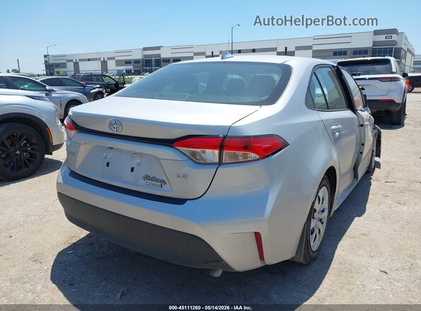 5YFB4MDE1TP413663 2026 TOYOTA COROLLA Silver Rear right