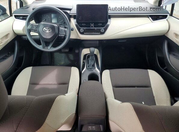 5YFB4MDE2SP342181 2025 TOYOTA COROLLA White Вид панелі приладів