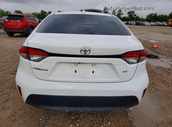 5YFB4MDE2SP342181 2025 TOYOTA COROLLA White Вид ззаду