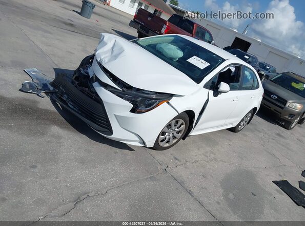 5YFB4MDE2TP367163 2026 TOYOTA COROLLA White Передня ліва чверть