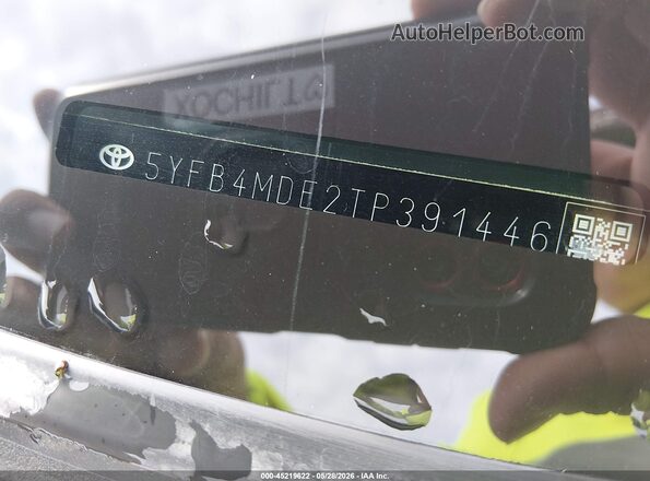 5YFB4MDE2TP391446 2026 TOYOTA COROLLA Gray Вид підкапотного простору