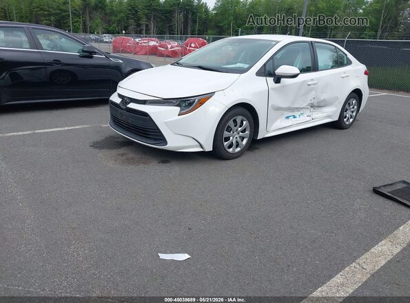 5YFB4MDE3PP045475 2023 TOYOTA COROLLA Белый Передняя левая четверть