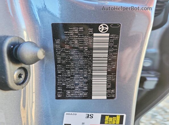 5YFB4MDE3SP347325 2025 TOYOTA COROLLA Blue Engine compartment view