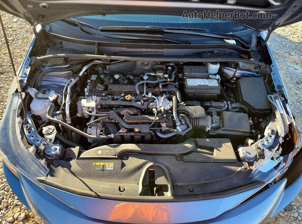5YFB4MDE3SP347325 2025 TOYOTA COROLLA Blue Rear interior view