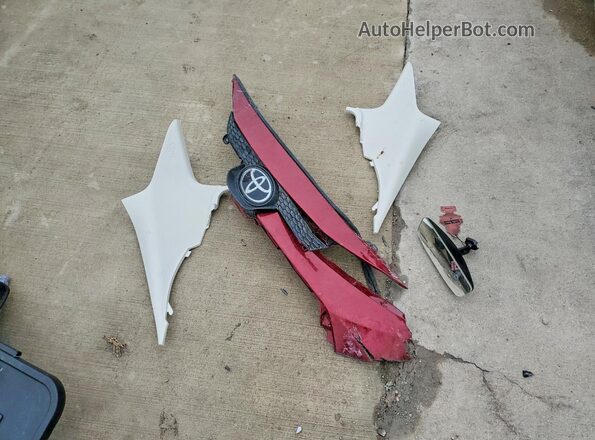 5YFB4MDE5SP252460 2025 TOYOTA COROLLA Красный Вид подкапотного пространства