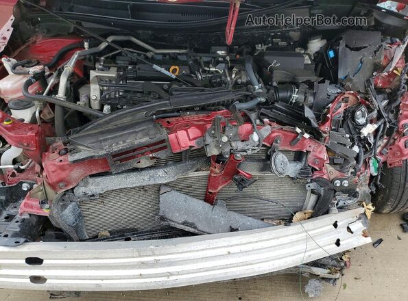 5YFB4MDE5SP252460 2025 TOYOTA COROLLA Красный Вид задней части салона