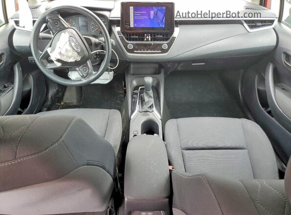 5YFB4MDE5SP252460 2025 TOYOTA COROLLA Красный Вид панели приборов