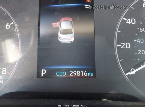 5YFB4MDE5SP281599 2025 TOYOTA COROLLA Red 