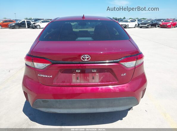 5YFB4MDE5SP281599 2025 TOYOTA COROLLA Red 