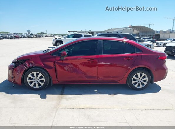 5YFB4MDE5SP281599 2025 TOYOTA COROLLA Red 