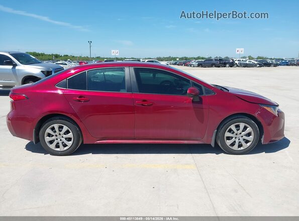 5YFB4MDE5SP281599 2025 TOYOTA COROLLA Red Սալոնի 360 աստիճան տեսք