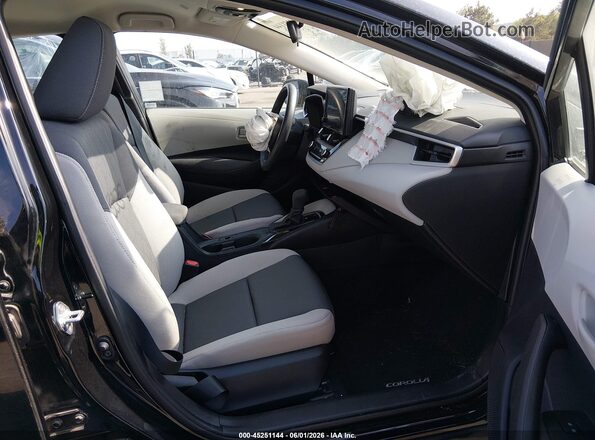 5YFB4MDE5SP353207 2025 TOYOTA COROLLA Black Вид салону спереду