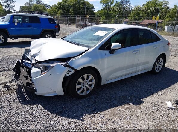5YFB4MDE6SP348162 2025 TOYOTA LL White Առջևի ձախ երեք քառորդ տեսարան