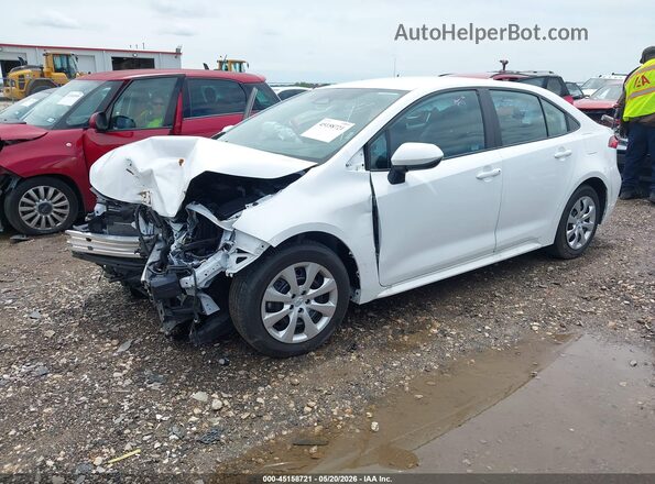 5YFB4MDE6TP402092 2026 TOYOTA COROLLA White Vista tres cuartos delantera izquierda