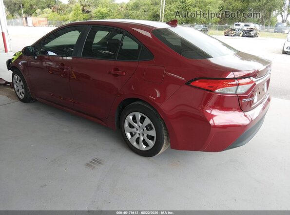 5YFB4MDE7PP005366 2023 TOYOTA COROLLA Burgundy Trasero izquierdo