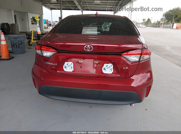 5YFB4MDE7PP005366 2023 TOYOTA COROLLA Burgundy 