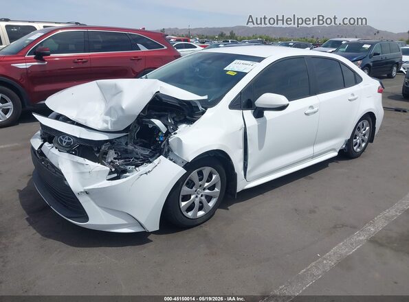 5YFB4MDE7SP265419 2025 TOYOTA COROLLA White Przód lewy