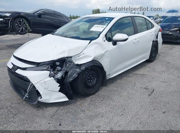5YFB4MDE7SP277635 2025 TOYOTA COROLLA White წინა ხედი