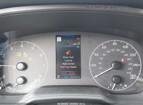 5YFB4MDE7SP308088 2025 TOYOTA LL White 