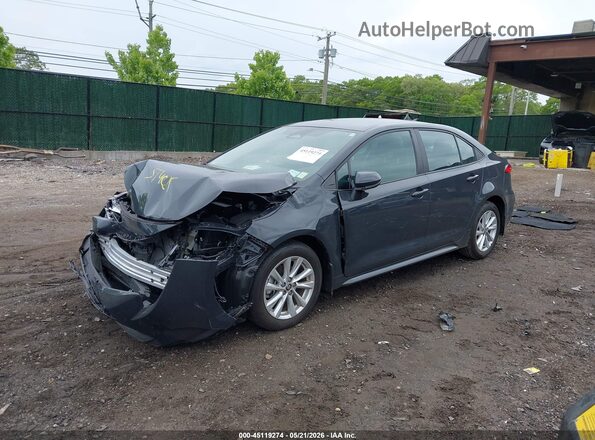 5YFB4MDE9SP237248 2025 TOYOTA COROLLA Gray Vista tres cuartos delantera izquierda