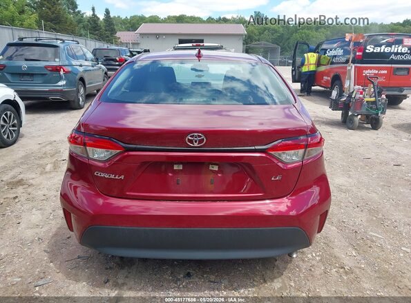 5YFB4MDEXSP238893 2025 TOYOTA COROLLA Red 