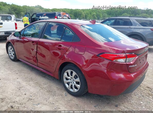 5YFB4MDEXSP238893 2025 TOYOTA COROLLA Red Trasero izquierdo