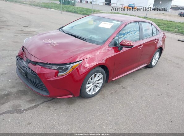 5YFB4MDEXSP293103 2025 TOYOTA LL Red Առջևի ձախ երեք քառորդ տեսարան