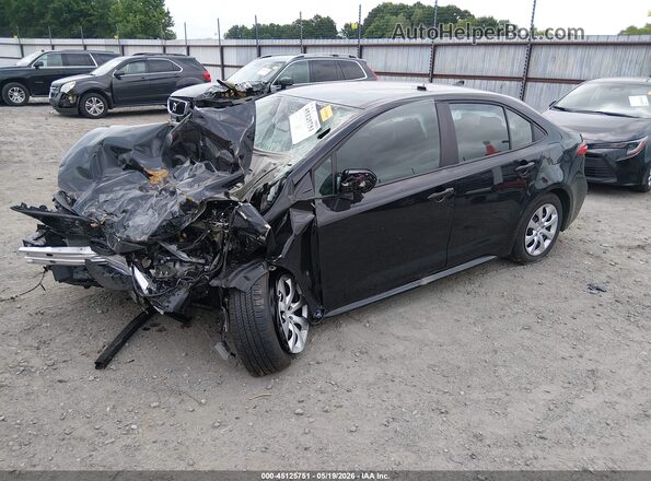 5YFB4MDEXTP397818 2026 TOYOTA COROLLA Black Առջևի ձախ երեք քառորդ տեսարան