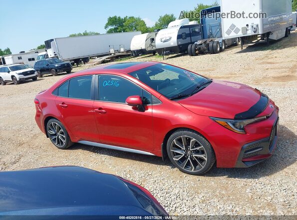 5YFB4RBE8LP002261 2020 TOYOTA COROLLA Красный 