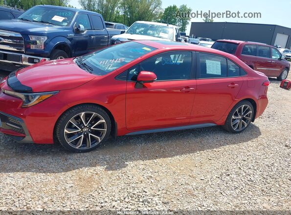 5YFB4RBE8LP002261 2020 TOYOTA COROLLA Красный 