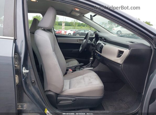 5YFBPRHE8GP444932 2016 TOYOTA COROLLA Gray 