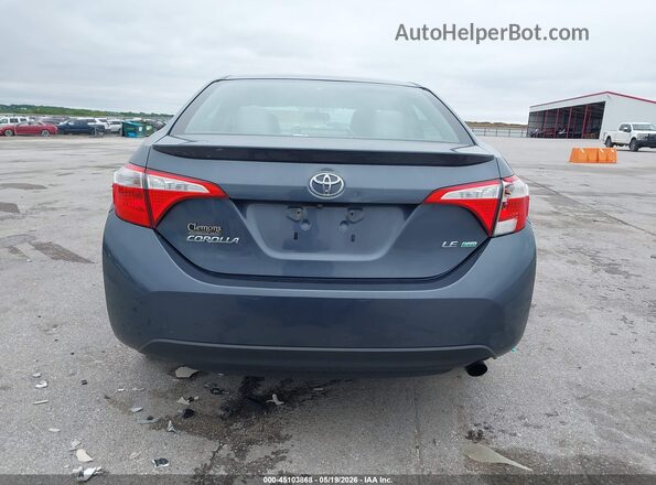 5YFBPRHE8GP444932 2016 TOYOTA COROLLA Gray 