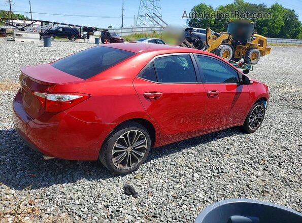 5YFBURHE0GP490487 2016 TOYOTA COROLLA Red 