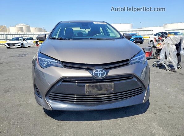 5YFBURHE1HP721186 2017 TOYOTA COROLLA Gray 