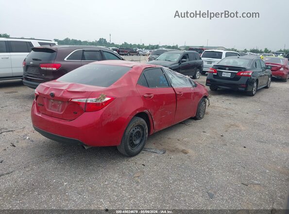 5YFBURHE2GP398359 2016 TOYOTA LL Красный Задняя правая четверть