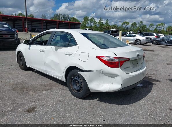 5YFBURHE2GP410414 2016 TOYOTA COROLLA White Trasero izquierdo