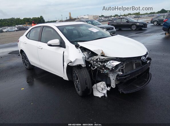 5YFBURHE2GP479877 2016 TOYOTA COROLLA White Front view