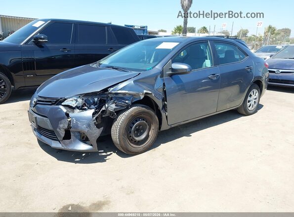 5YFBURHE2GP523263 2016 TOYOTA LL Gray Vista tres cuartos delantera izquierda