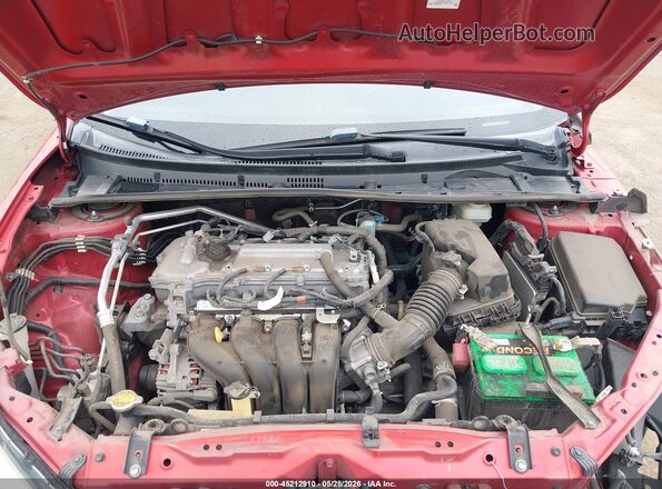 5YFBURHE3GP418618 2016 TOYOTA COROLLA Red უკანა ხედი