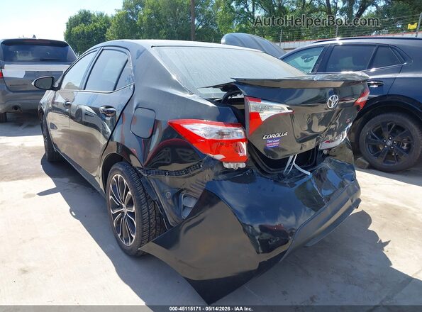 5YFBURHE3GP420059 2016 TOYOTA COROLLA Black Trasero izquierdo