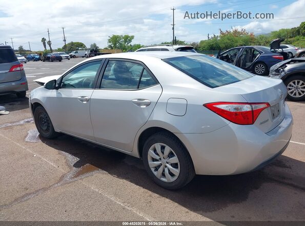 5YFBURHE3GP439677 2016 TOYOTA COROLLA Gray Հետևի ձախ