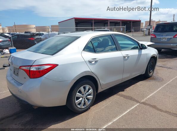 5YFBURHE3GP439677 2016 TOYOTA COROLLA Gray Հետևի աջ