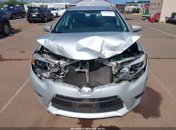 5YFBURHE3GP439677 2016 TOYOTA COROLLA Gray Դիմացի տեսք
