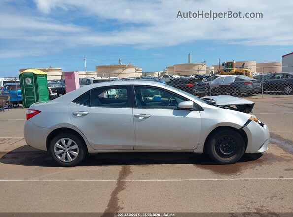 5YFBURHE3GP439677 2016 TOYOTA COROLLA Gray Սալոնի հետևի տեսք