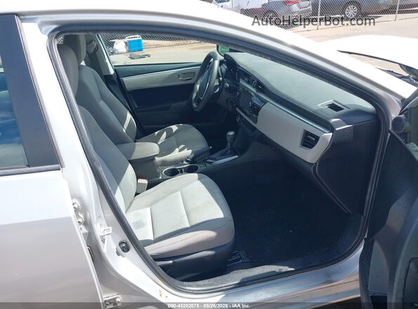 5YFBURHE3GP439677 2016 TOYOTA COROLLA Gray Սալոնի դիմացի տեսք