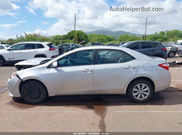 5YFBURHE3GP439677 2016 TOYOTA COROLLA Gray Սալոնի 360 աստիճան տեսք