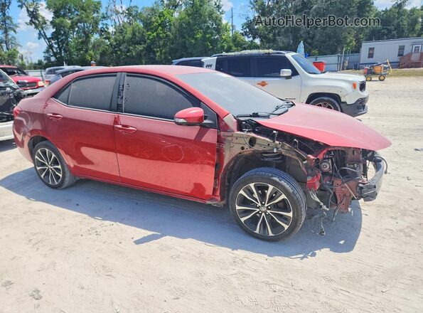 5YFBURHE3KP948645 2019 TOYOTA COROLLA Red 