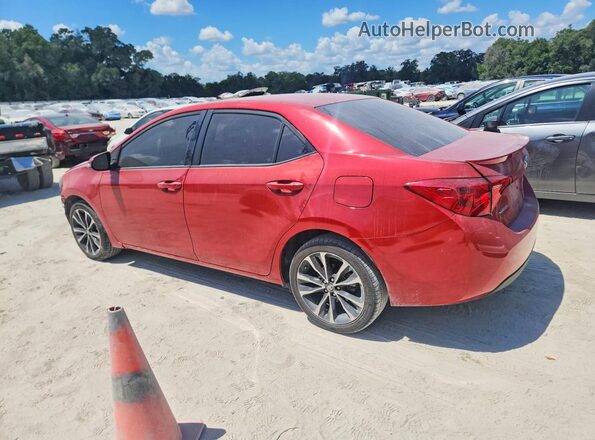 5YFBURHE3KP948645 2019 TOYOTA COROLLA Red 