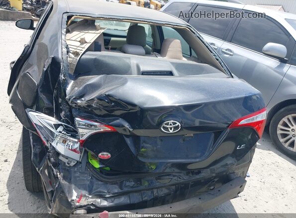 5YFBURHE4GP379571 2016 TOYOTA COROLLA Черный Вид спереди